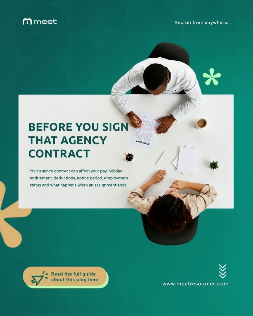 Before You Sign: 10 Things Every UK Agency Worker Should Understand in Their Contract